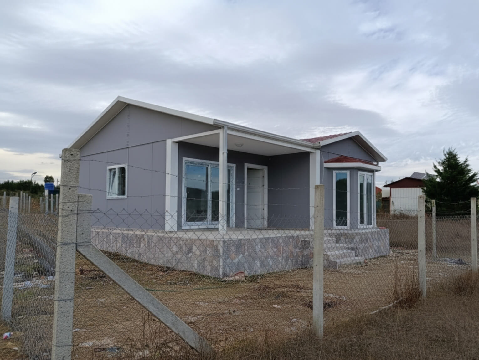 Çatalca Projemiz – Tek Kat Prefabrik Ev