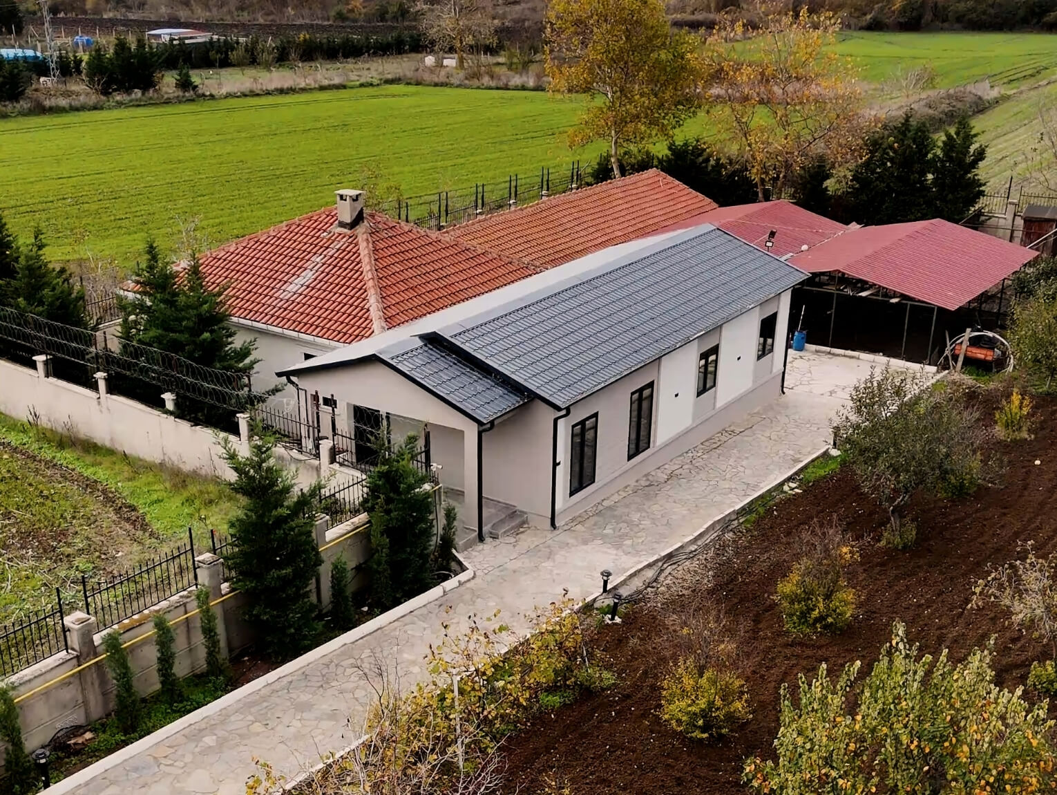 Çatalca Projemiz – Tek Kat Hafif Çelik 90 Metrekare