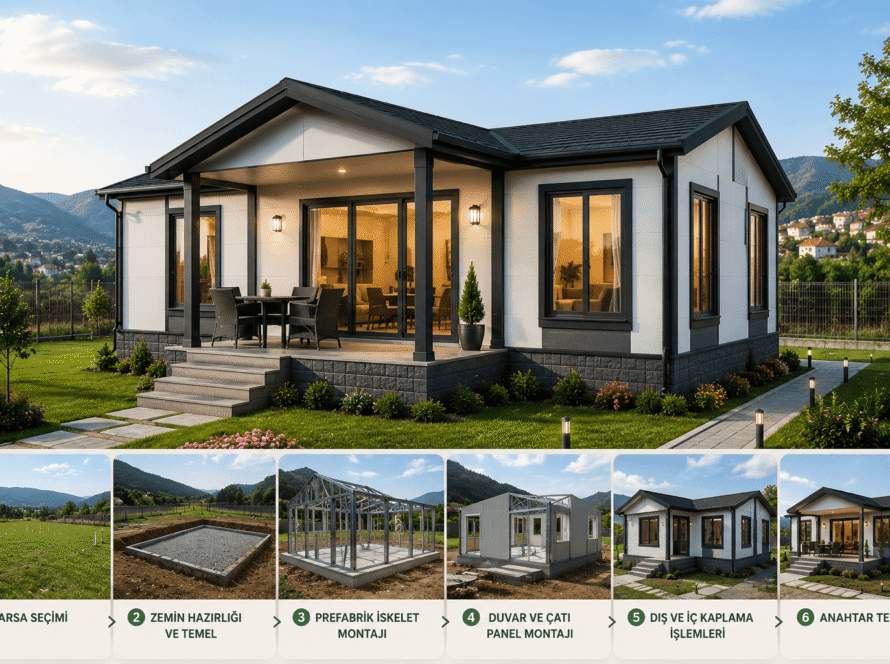 Arsa Üzerine Prefabrik Ev Yapmak